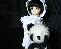 はじめての場所へ行くときは、パンちゃんを頼りに。